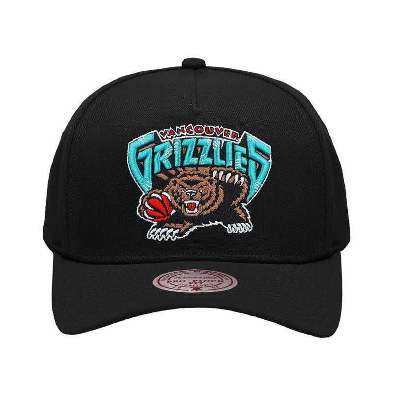 Memphis Grizzlies Black Pro Pinch Snapback NBA by Mitchell & Ness