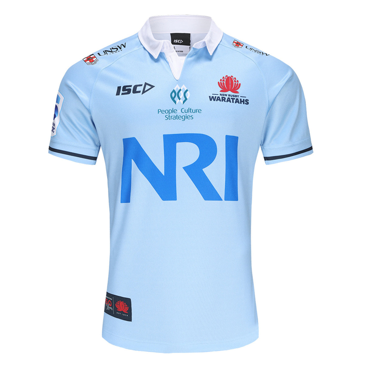 NSW Waratahs 2024 Men's Home Jersey Rugby Union by ISC | Mick Simmons Sport