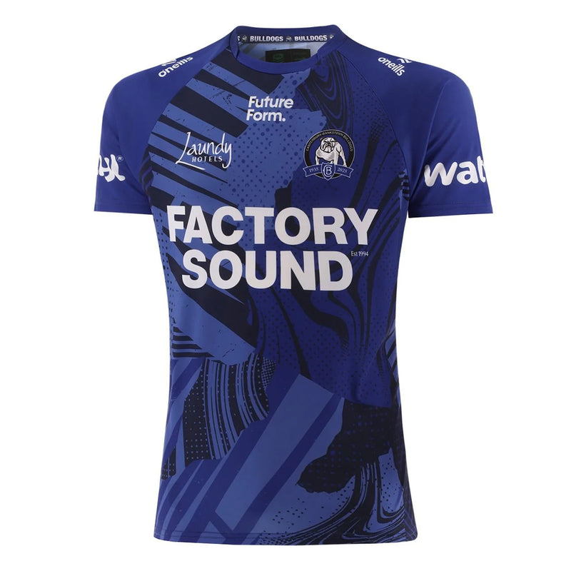 Canterbury Bulldogs 2025 Men's Training Shirt NRL Rugby League by O'Neills - new