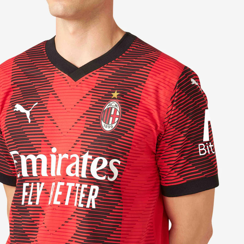 AC Milan 2023/24 Men's Home Jersey Football Soccer by Puma - new