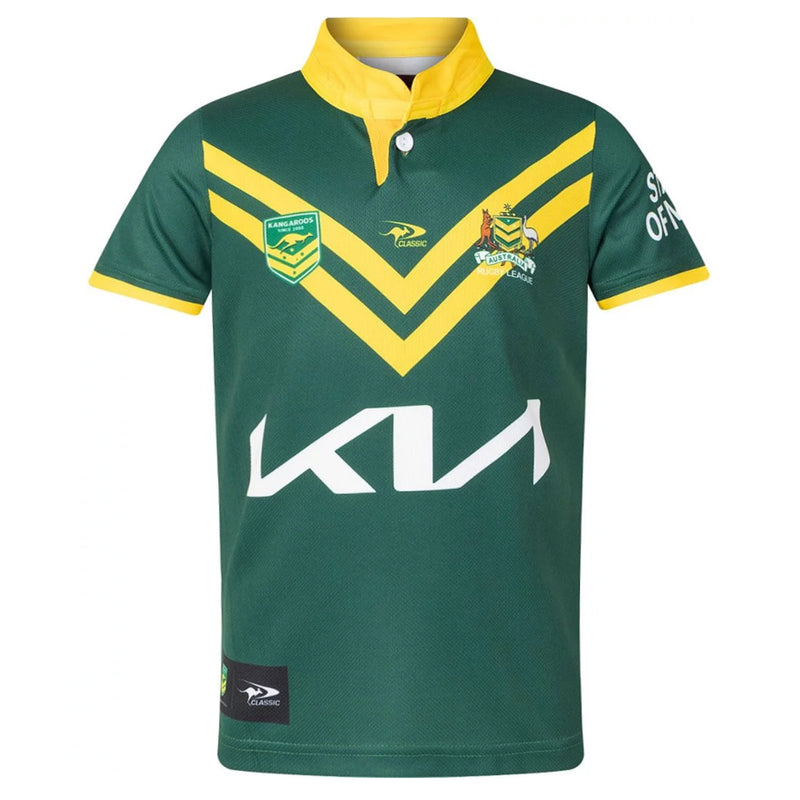 Australian Kangaroos ARL 2025 Men's Replica Jersey Rugby League By Classic - new