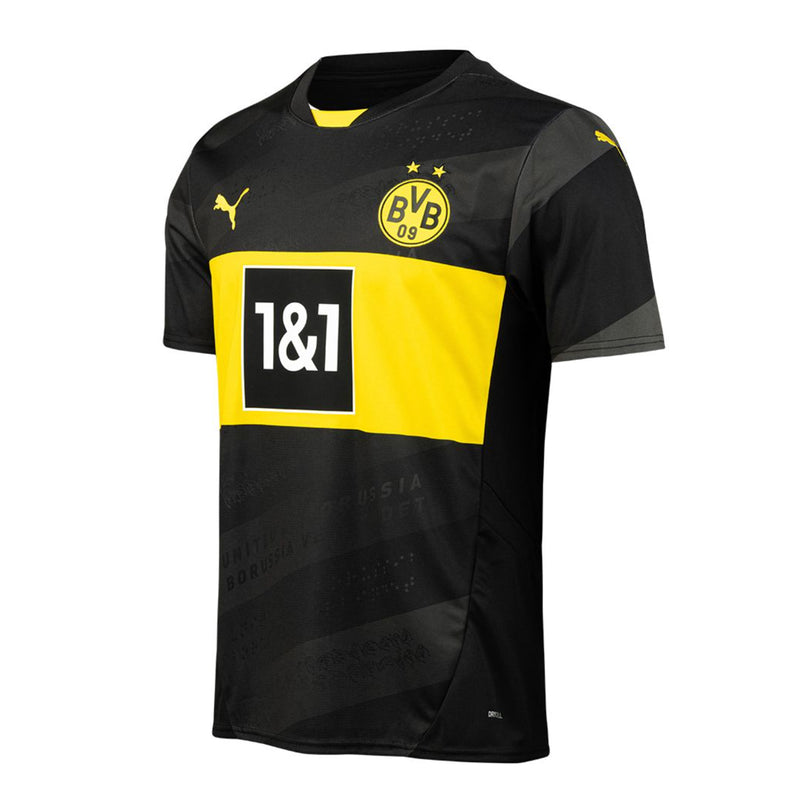 Borussia Dortmund 2024/25 Men's Replica Away Jersey Football Soccer by Puma - new