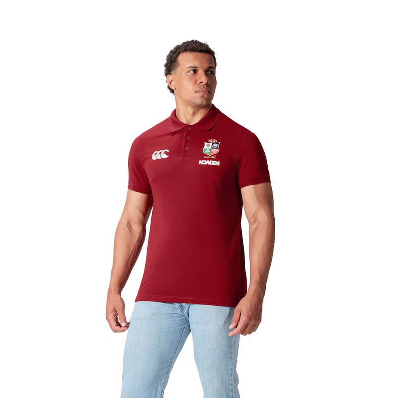 British & Irish Lions 2025 Tour Official Mens Pique Polos Polo by Canterbury - new