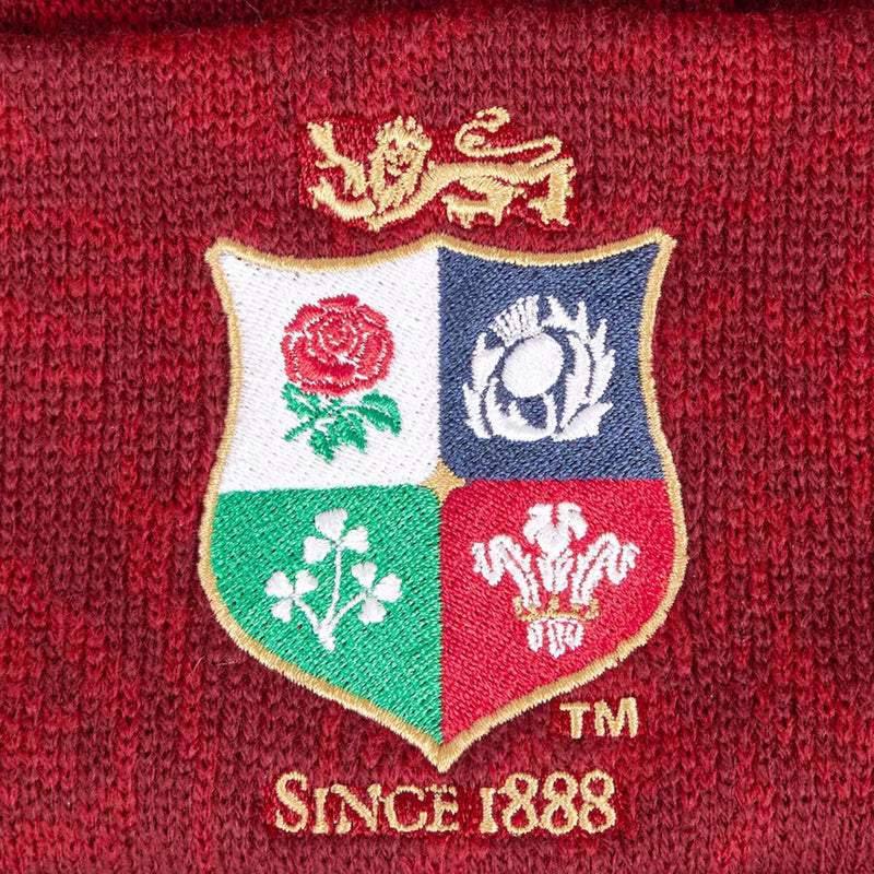 British & Irish Lions 2025 Tour Official Beanie Red by Canterbury - new