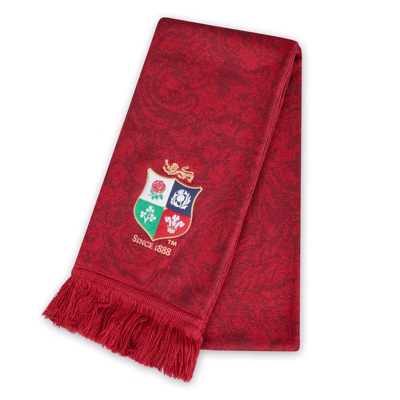 British & Irish Lions 2025 Tour Official Supporter Scarf Red by Canterbury - new