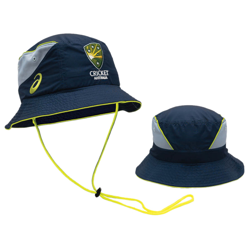 Cricket Australia 2024/25 Adult Bucket Hat by Asics - new