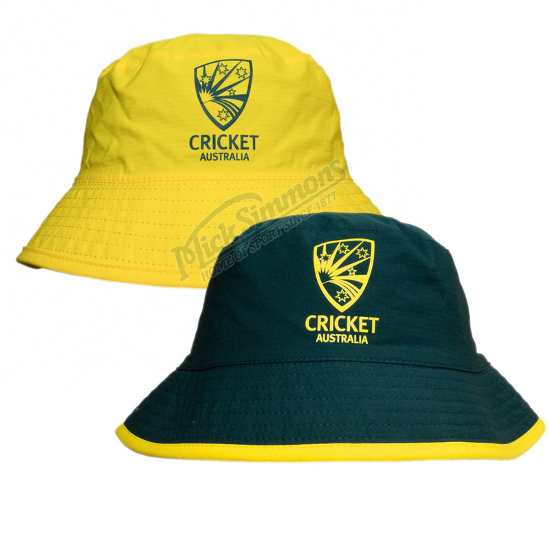 Cricket Australia 2024/25 Adult Reversible Bucket Hat by Asics - new