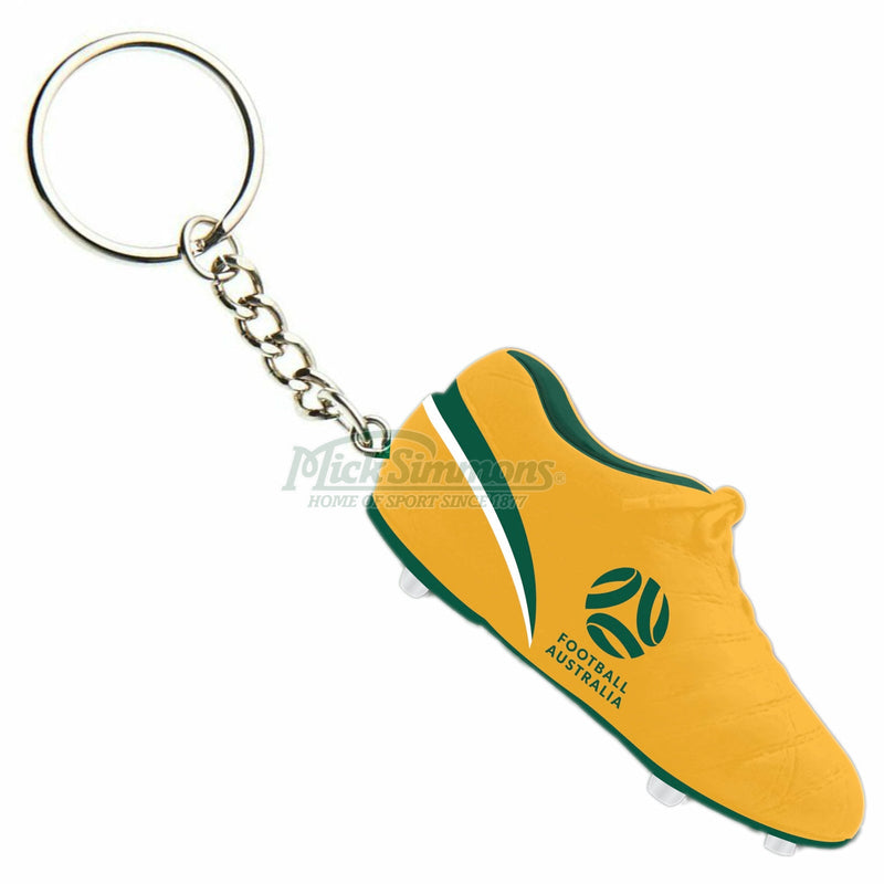 Football Australia Socceroos FFA Boot PVC Football Keyring - new