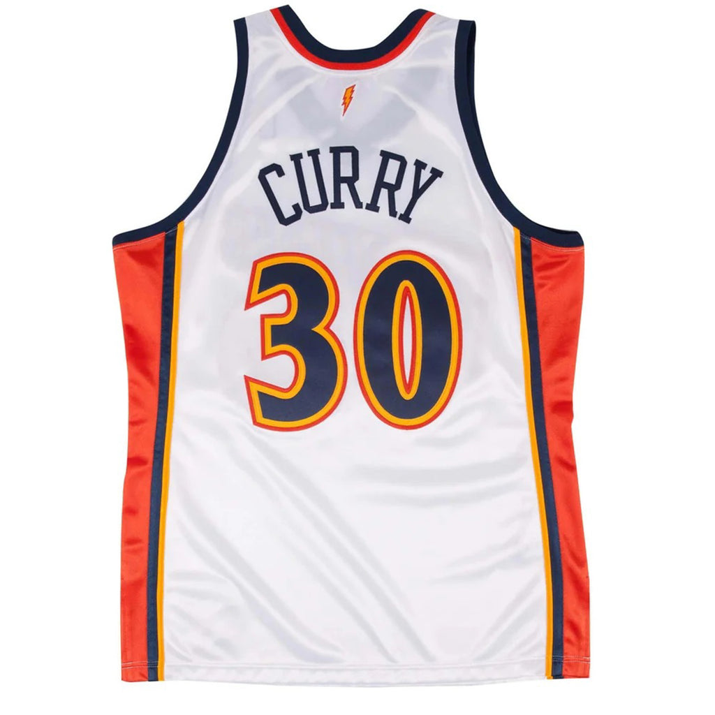Stephen Curry Golden State Warriors Mitchell & Ness Hardwood Classics  Swingman Jersey - Orange