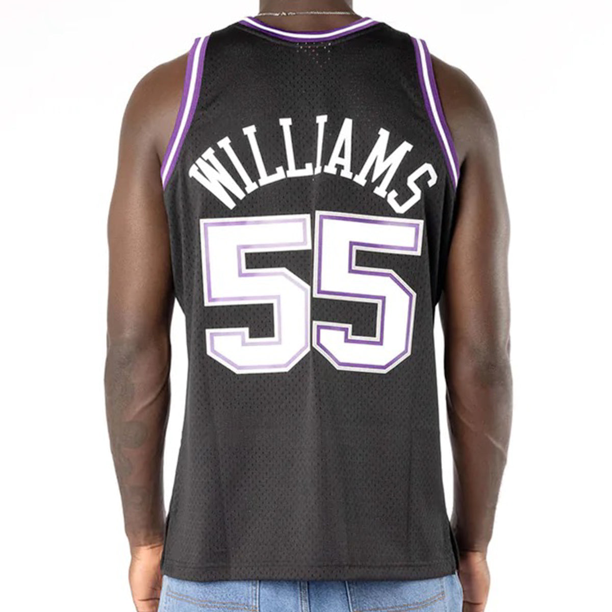 Mens Mitchell & Ness NBA Swingman Jersey Sacramento store Kings 2000 Jason Williams L