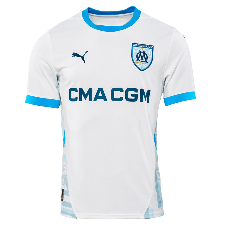 Olympique de Marseille OM 2024/25 Men's Replica Home Jersey Football Soccer by Puma - new