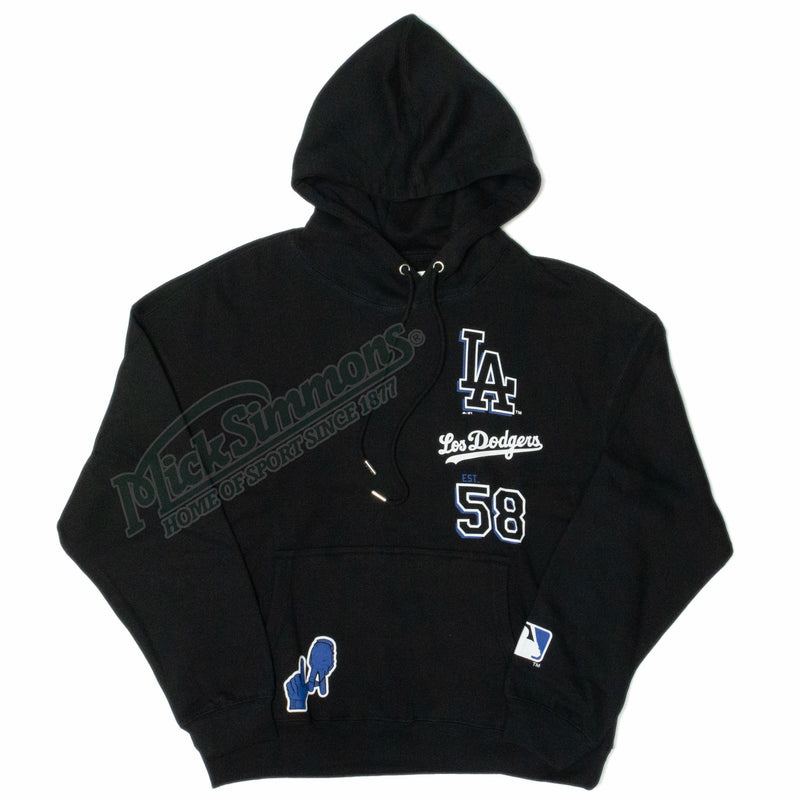 Los Angeles Dodgers City Connect Shadow Pop Hoodie MLB By Majestic - new