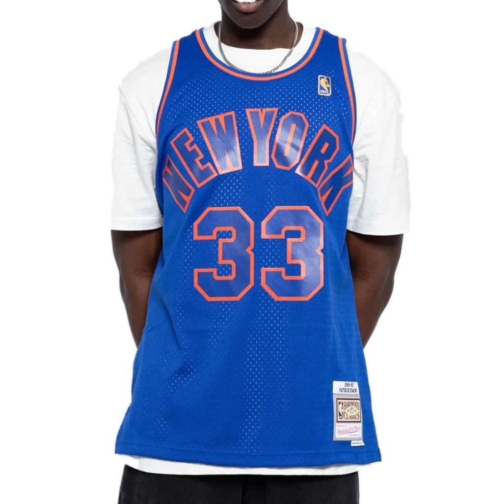 Mitchell & Ness CNY 4.0 NY Knicks Patrick Ewing 91' Swingman Jersey  Small NEW
