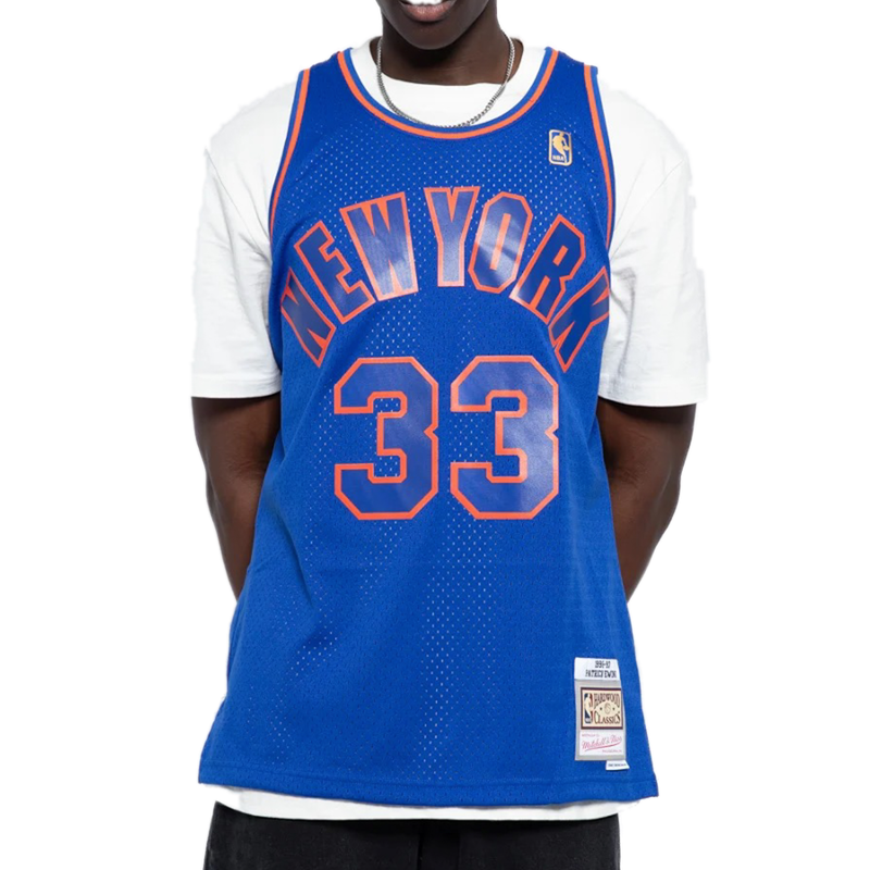 Mitchell & Ness New York Knicks #33 Patrick Ewing Swingman Jersey