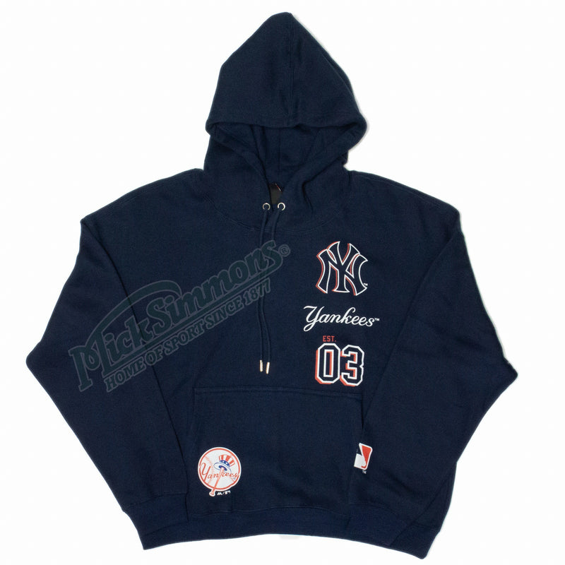 New York Yankees City Connect Shadow Pop Hoodie MLB By Majestic - new