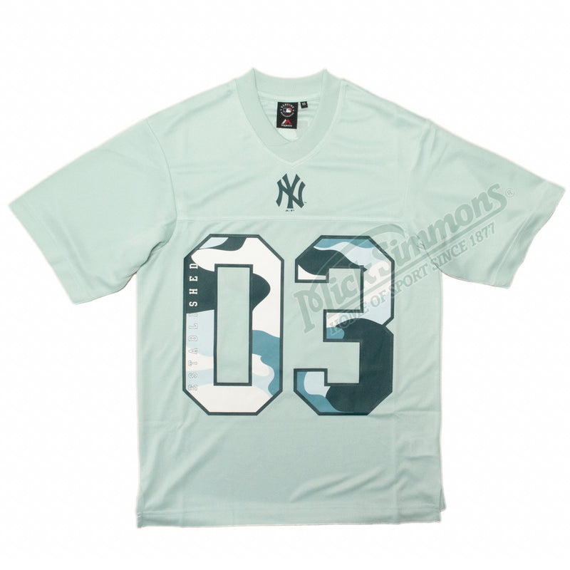 New York Yankees MLB Camouflage Mesh T-Shirt Baseball by Majestic - new