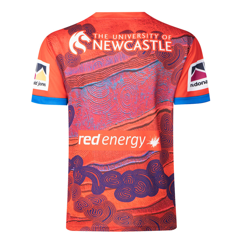 Newcastle Knights 2024 Men's Indigenous Jersey NRL Rugby League by Classic - new