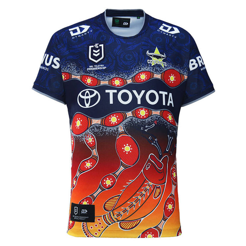 North Queensland Cowboys 2024 Indigenous Men's NRL Rugby League Jersey - new