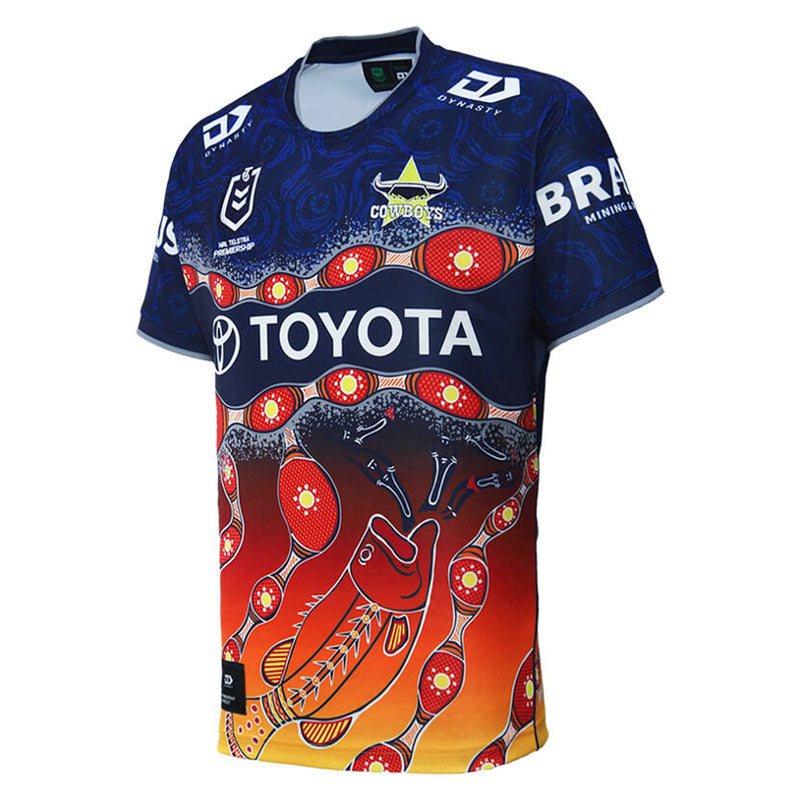 North Queensland Cowboys 2024 Indigenous Men's NRL Rugby League Jersey - new