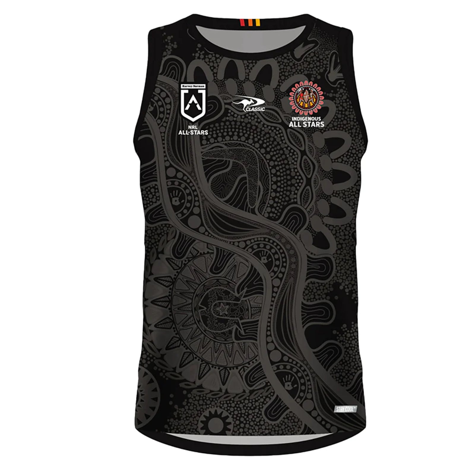 NRL Indigenous All Stars 2024 Men's Training Singlet NRL Rugby League