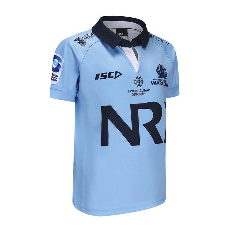 NSW Waratahs 2025 Kid's Home Jersey Rugby Union by ISC