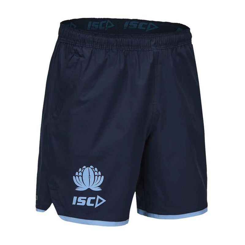 NSW Waratahs 2025 Training Shorts Rugby Union by ISC