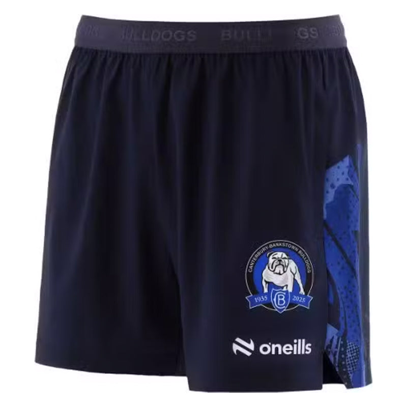 Canterbury Bulldogs 2025 Men's Players Training Shorts NRL Rugby League by O'Neills - new