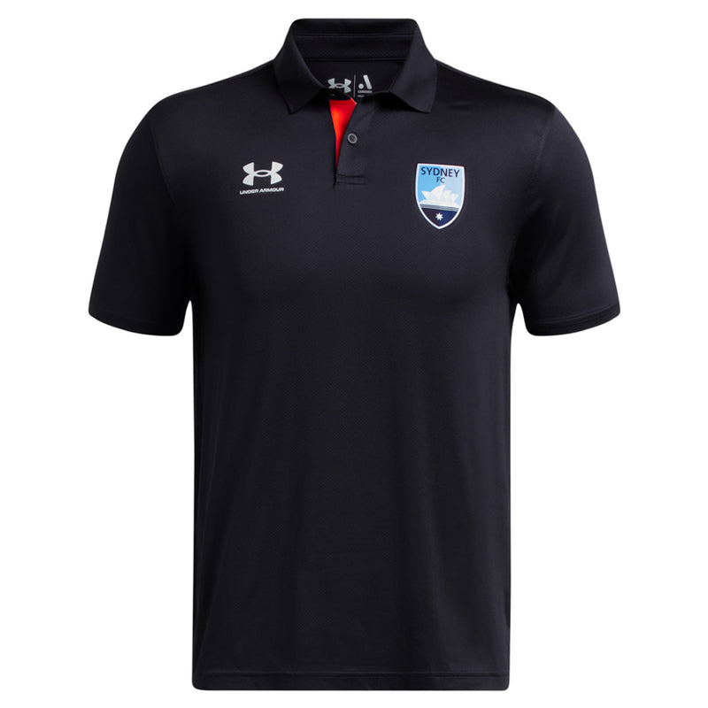 Sydney FC Men's 2024/25 Polo Shirt Football Soccer by Under Armour - new