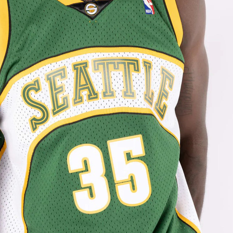Kevin Durant Seattle SuperSonics Mitchell & Ness White Hardwood Classics  2007-08 Swingman Jersey - Dynasty Sports & Framing