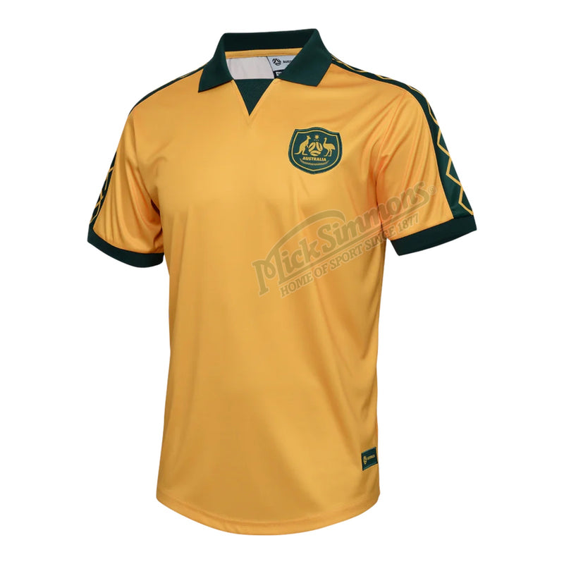 Official Australia Socceroos Mens 1974 Retro Shirt Football Soccer - new