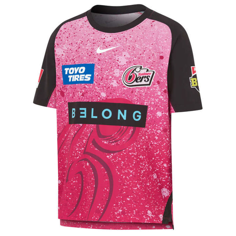 Sydney 6ers 2024/25 Kids Replica Jersey Big Bash League BBL Cricket by Nike - new