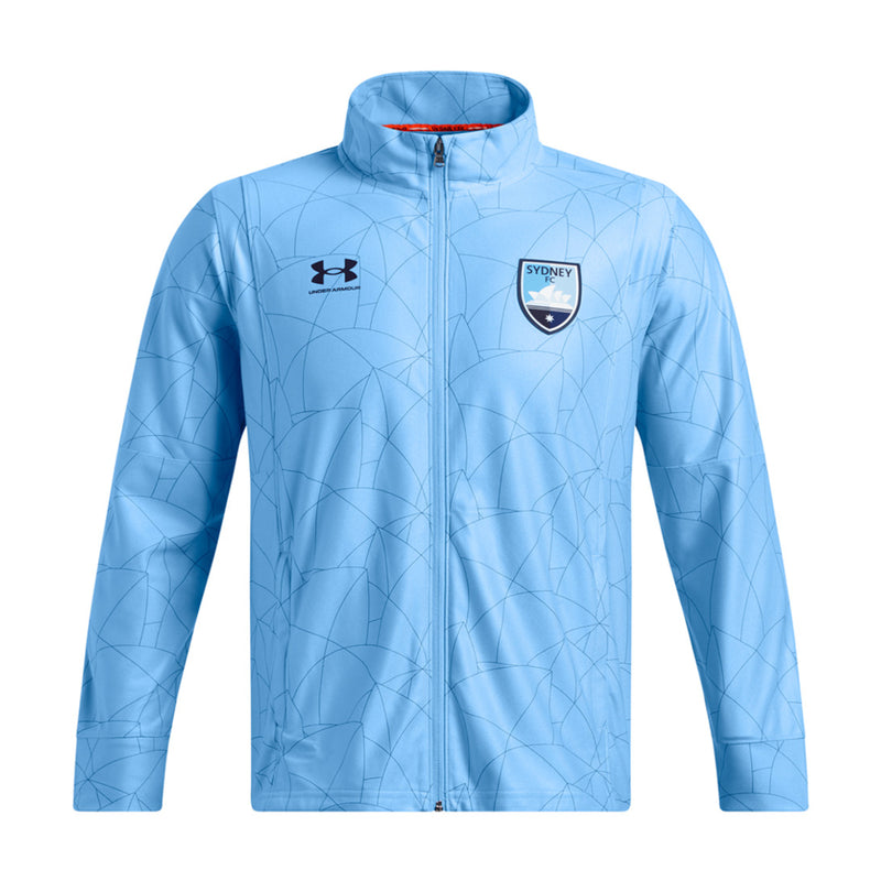 Sydney FC Kids 2024/25 Challenger Training Jacket Football (Soccer) by Under Armour - new