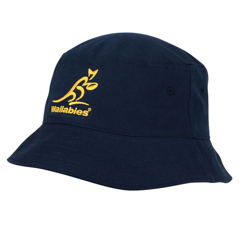 Wallabies Official Navy Twill Bucket Hat Rugby Union by RT Headwear - new