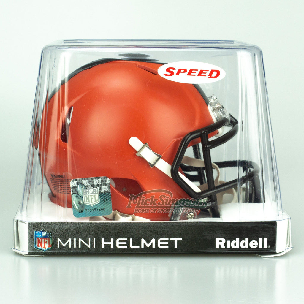 ***CUSTOM*** CLEVELAND BROWNS Full Size NFL Riddell SPEED Football Helmet