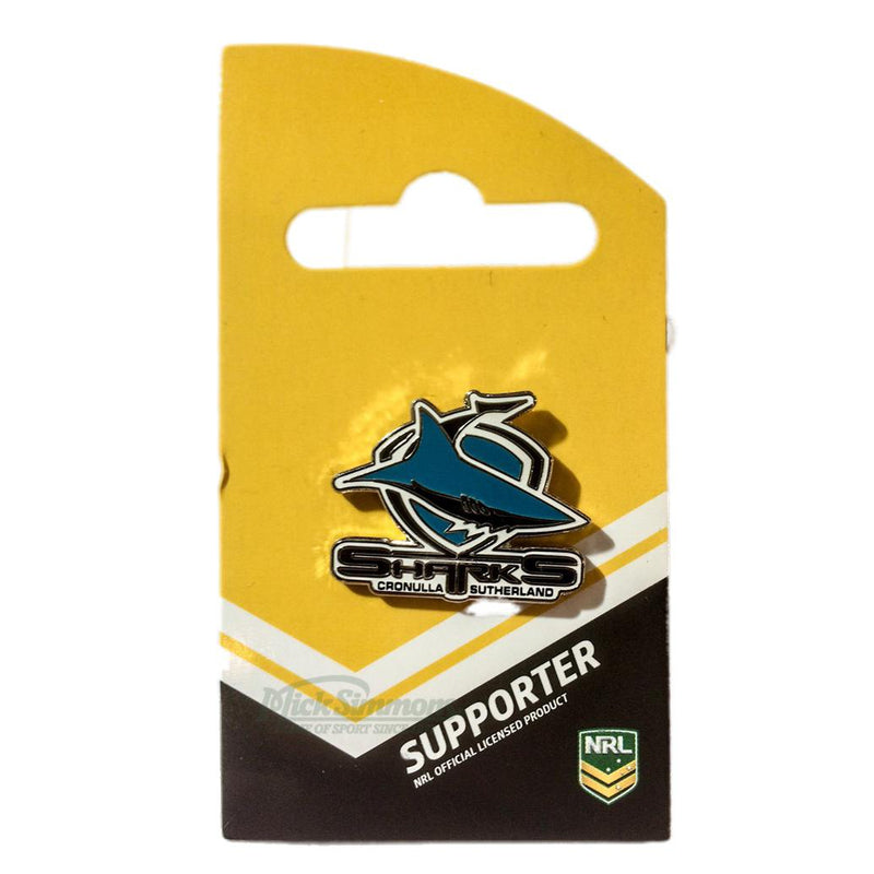 Cronulla Sharks NRL Logo Pin - new