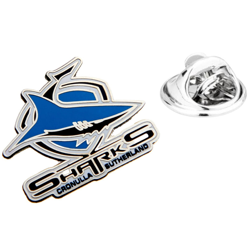 Cronulla Sharks NRL Logo Pin - new