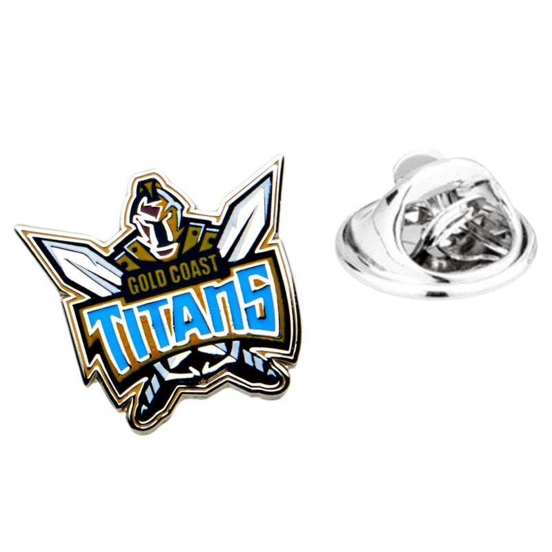 Gold Coast Titans NRL Logo Pin - new