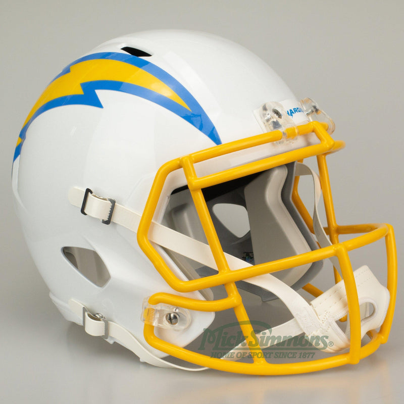 Los Angeles Chargers Helmet Riddell Replica Full Size Speed Style 2020