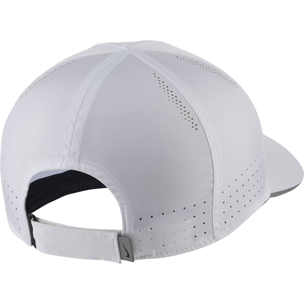 Nike Dri FIT Aerobill Featherlight Perforated Running Cap by Nike white Mick Simmons Sport