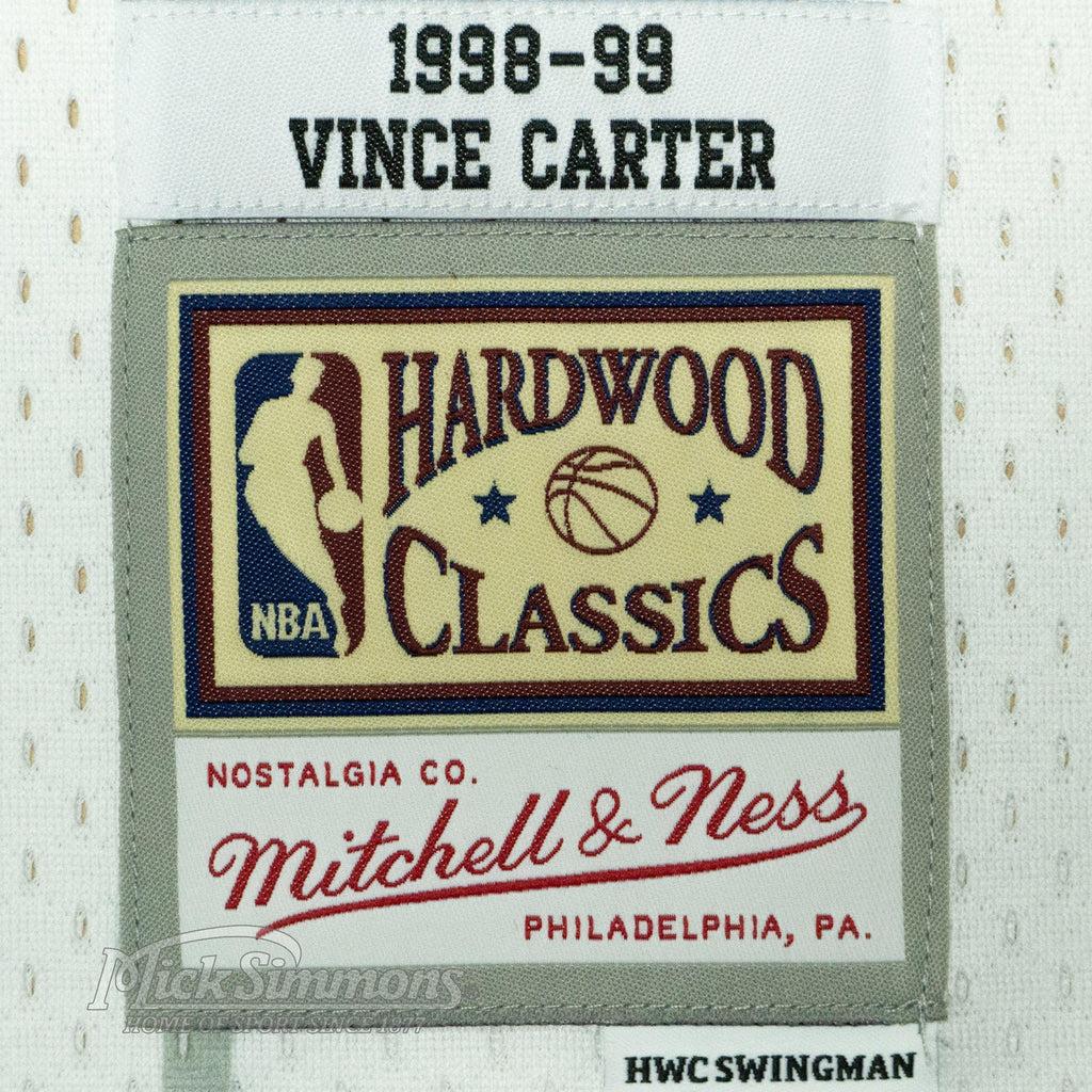 Toronto Raptors Vince Carter 1998 Hardwood Classics Home Swingman